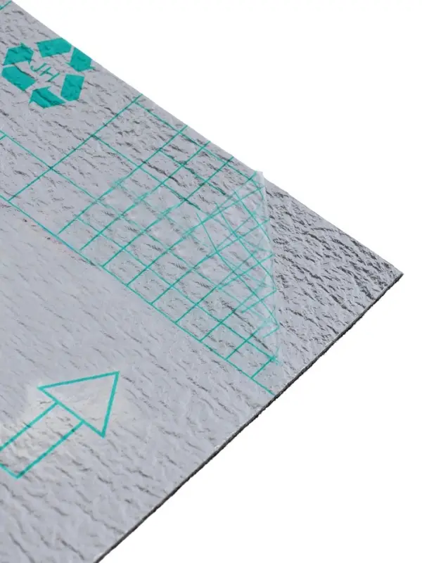 Ковролин самоклеящийся для пола и для стен, 300&times;300 мм, цвет чёрный, 10 шт.