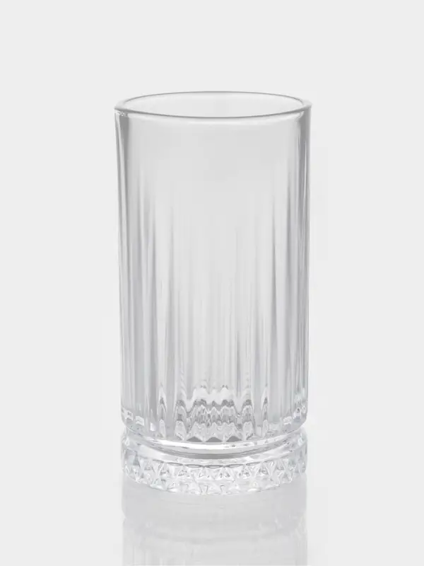 Набор стаканов Paşabah&ccedil;e Elysia, 450 мл, 4 шт., стекло, прозрачный