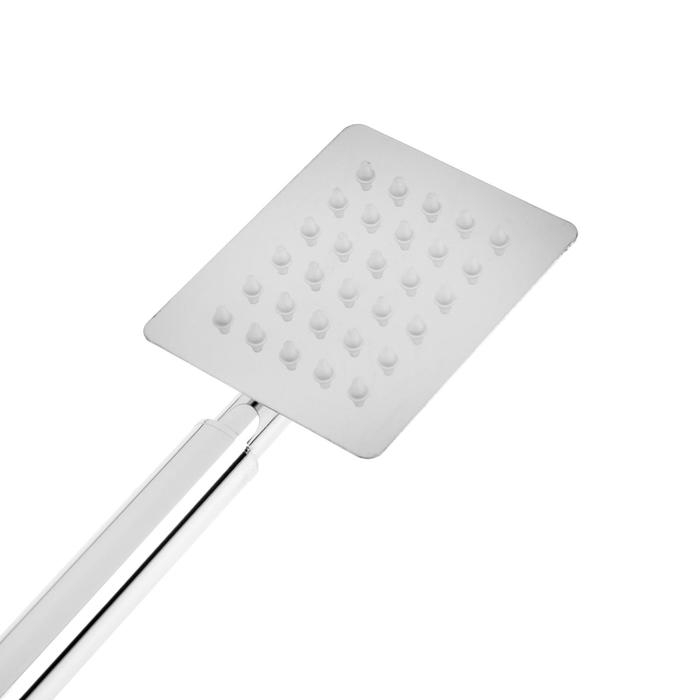 Душевая лейка ZEIN Z423, 1 режим, прямоугольная, полированная нержавеющая сталь Душевая лейка ZEIN Z423, 1 режим, прямоугольная, полированная нержавеющая сталь