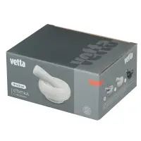 VETTA Ступка с пестиком, 9x4,5см, мрамор, 3 цвета