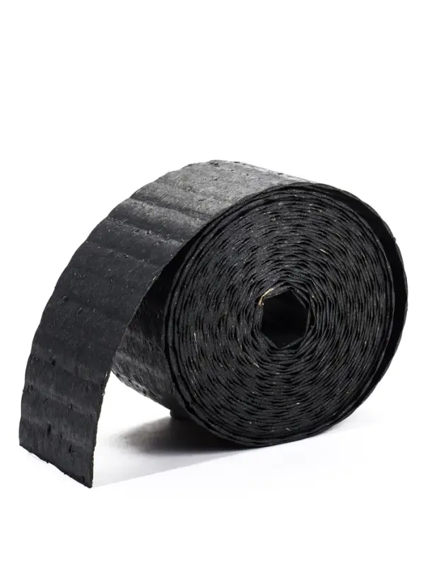 Лента бордюрная 0.1 х 10 м, толщина 2 мм, пластиковая, гранит