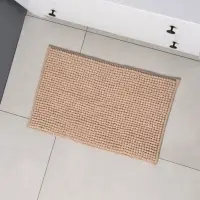 Коврик для дома LaDо́m, букли, 38&times;60 см, бежевый