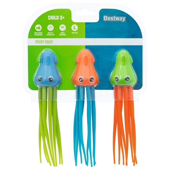 Набор для ныряния «Кальмары», 3 шт., 26031 Bestway Набор для ныряния «Кальмары», 3 шт., 26031 Bestway