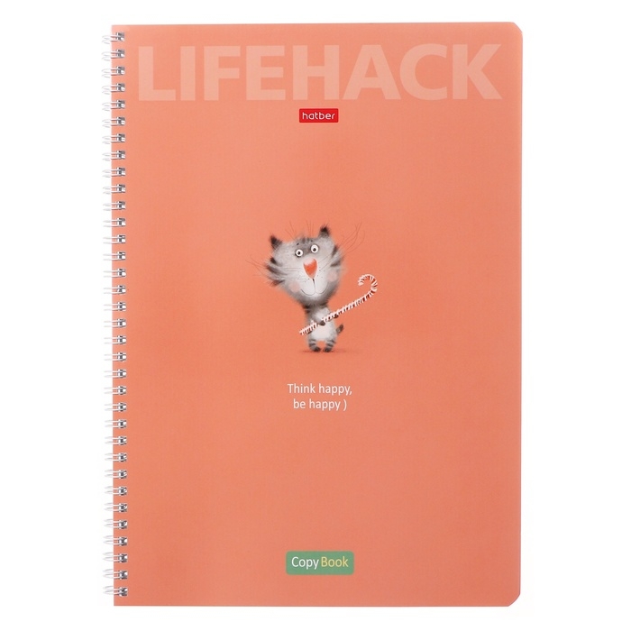 Тетрадь А4, 96 листов в клетку на гребне Тетрадь А4, 96 листов в клетку на гребне "Смекалки", обложка мелованный картон, блок офсет, МИКС