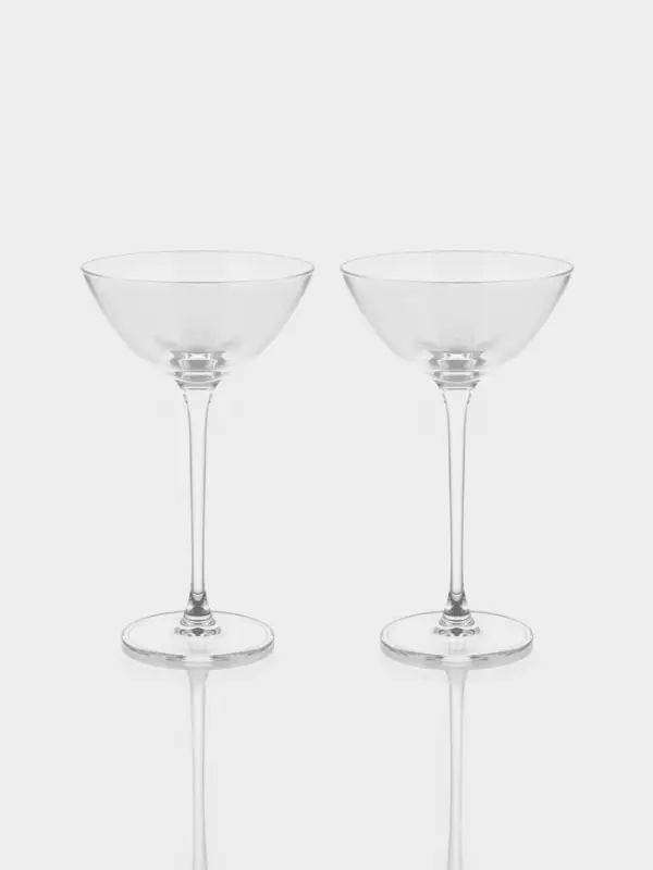 Набор бокалов Nude Savage, 170 мл, размер одного бокала 10&times;18.5 см, набор 2 шт., стекло, прозрачные