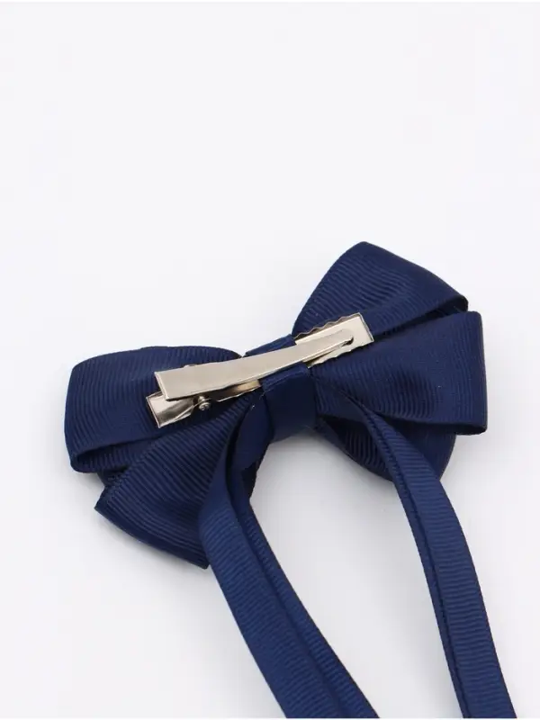 Бант для волос на заколке с лентами, цвет синий, Холодное сердце Бант для волос на заколке с лентами, цвет синий, Холодное сердце