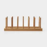 Подставка - сушилка для разделочных досок и крышек Доляна, 30&times;10, 6 мест, бамбук