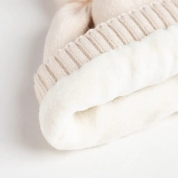 Шапка детская MINAKU «Зигзаги», размер 50-52, цвет молочный Шапка детская MINAKU «Зигзаги», размер 50-52, цвет молочный