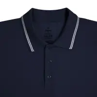 Рубашка поло Virma Stripes, темно-синяя, размер S