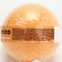 Бомбочка для ванны, 120 г, аромат сладкая ваниль, PICO MICO