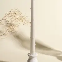 Набор свечей античных, 2,3х25 см, 2 шт "Белый жемчуг" 7,6х28х2,3 см Набор свечей античных, 2,3х25 см, 2 шт "Белый жемчуг" 7,6х28х2,3 см