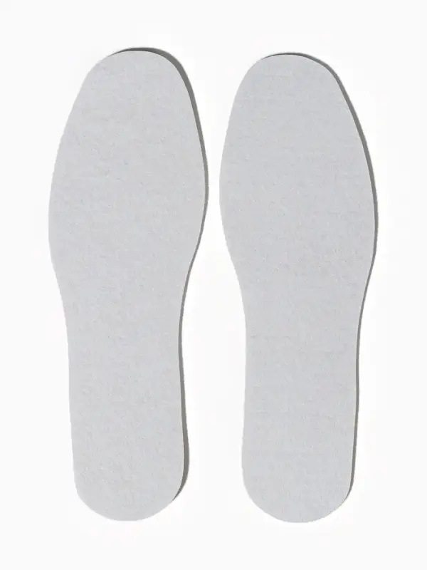 Стельки для обуви, утеплённые, универсальные, р-р RU до 43 (р-р Пр-ля до 45), 27.5 см, пара, коричневые