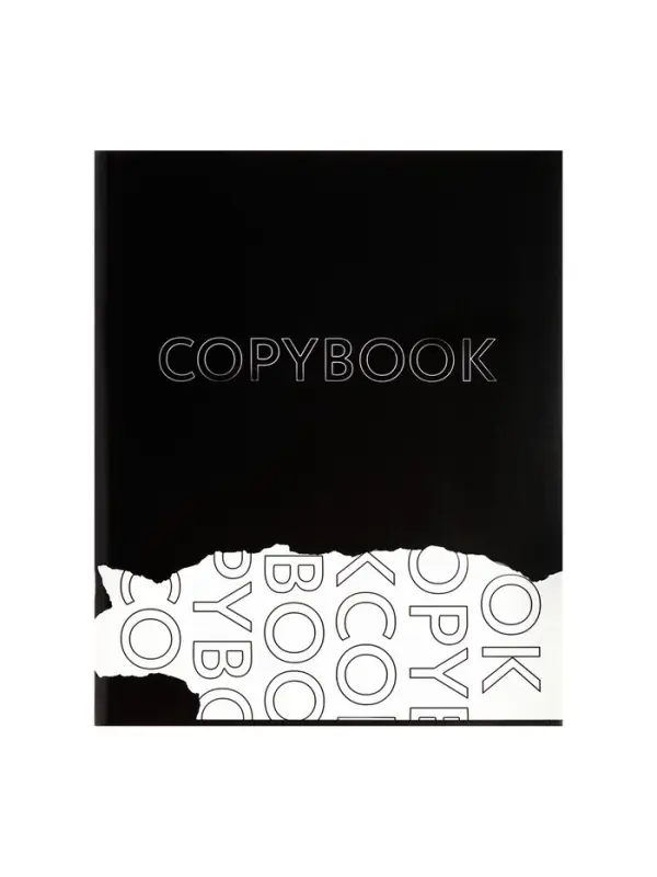 Тетради 96 листов в клетку Calligrata Black and White, 4 штуки