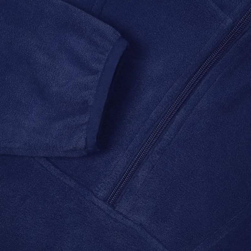 Анорак флисовый унисекс Fliska, темно-синий, размер M/L Анорак флисовый унисекс Fliska, темно-синий, размер M/L