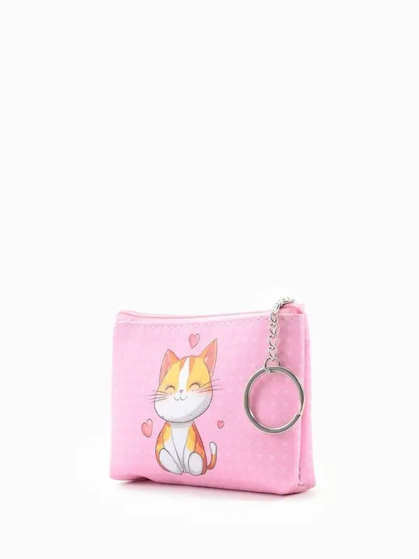 Кошелек дет 13-01-01 Июнь2519, 10,5*2,5*8 см, отд на молнии, микс