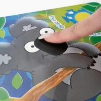 Тактильная книжка "Дружный зоопарк", Синий трактор Тактильная книжка "Дружный зоопарк", Синий трактор