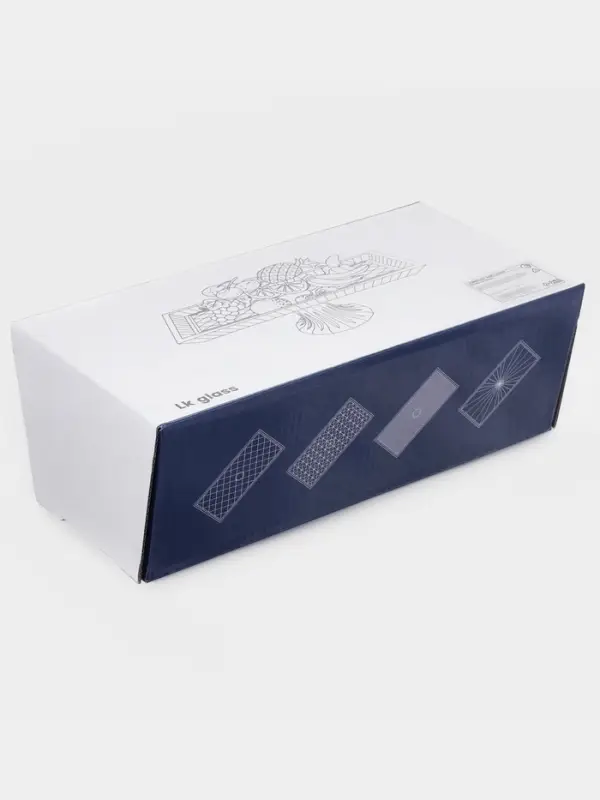 Блюдо на ножке Блюдо на ножке "Шубница" 27,4х14х10 см, прозрачная