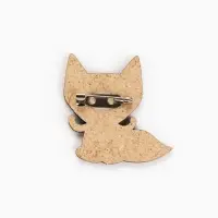 Открытка со значком &laquo;Оберег - антистресс&raquo;, 3.9&times;3.9 см