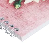 Блокнот А5, 60 листов, на гребне, обложка из мелованного картона, плотность 60 г/м&sup2;, МИКС