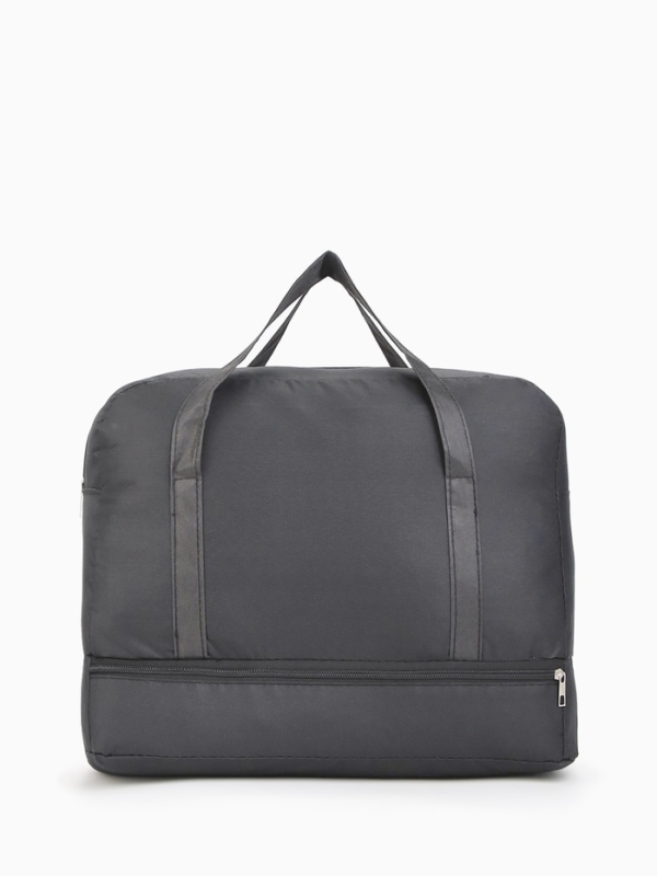 Сумка дорожная на молнии, чёрная Сумка дорожная на молнии, чёрная