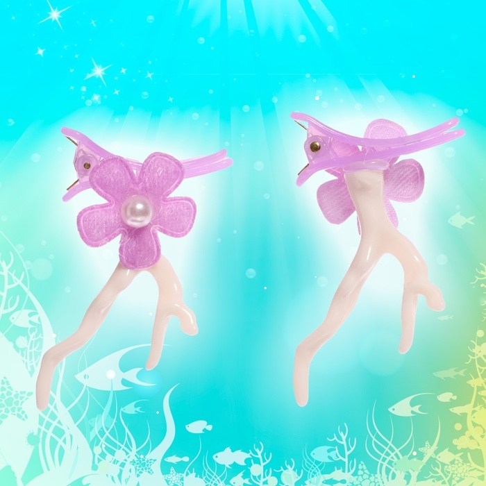 Кукла сказочная «Принцесса русалочка», цвет фиолетовый Кукла сказочная «Принцесса русалочка», цвет фиолетовый