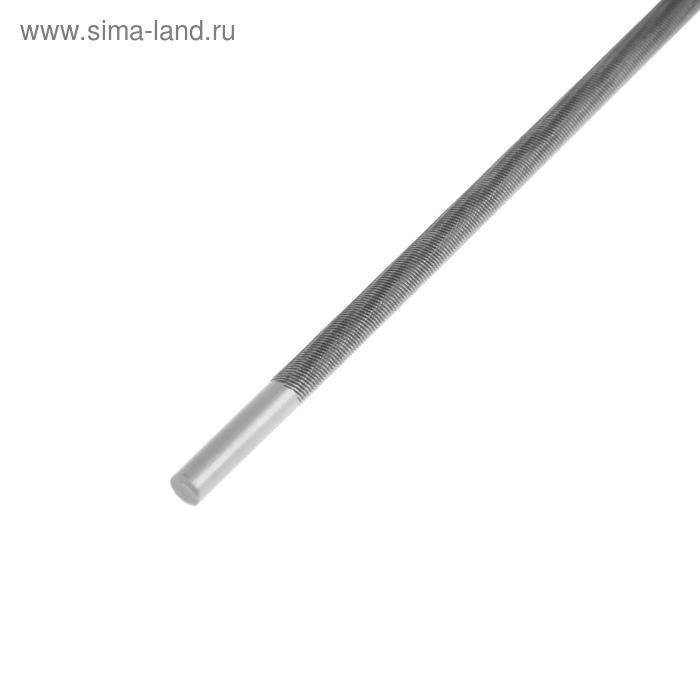 Напильник ТУНДРА, для заточки цепей шаг 0.325 Напильник ТУНДРА, для заточки цепей шаг 0.325", круглый, сталь ШХ15, d=4.8 мм, №3, 200 мм