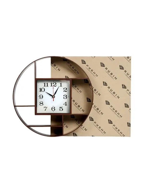 Часы настенные интерьерные &laquo;Маганса&raquo;, бесшумные, плавный ход, d=35 см, от батарейки 1&times;АА