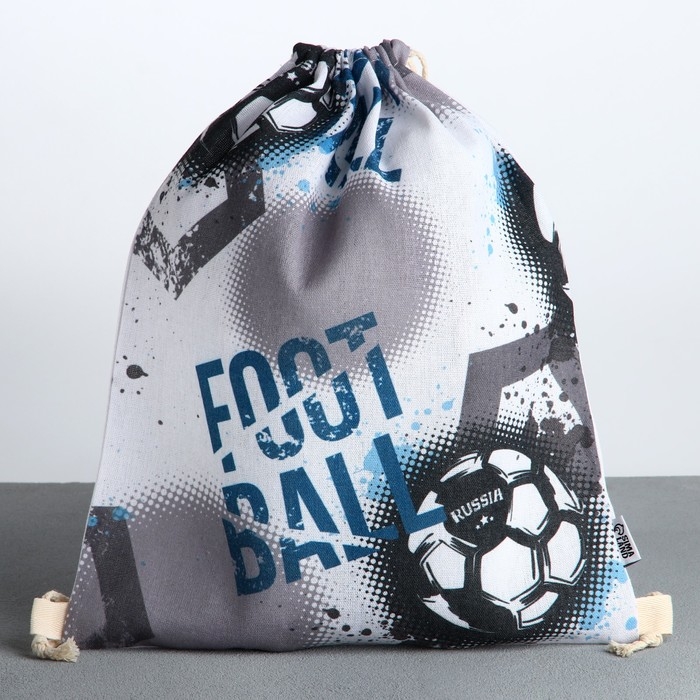 Мешок для обуви «Футбол» хлопковкая 30 х 40 см Мешок для обуви «Футбол» хлопковкая 30 х 40 см