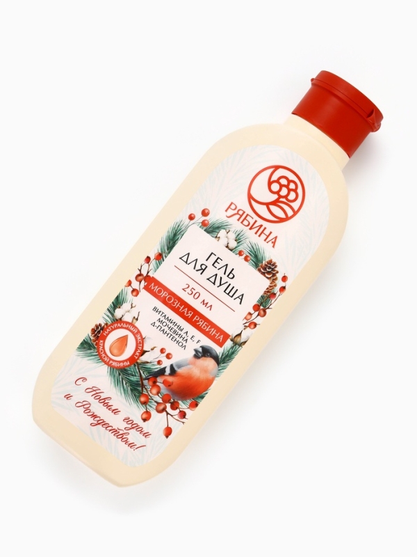 Ural Lab Рябина Гель для душа, 250 мл, морозная рябина Ural Lab Рябина Гель для душа, 250 мл, морозная рябина