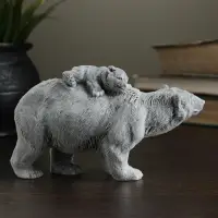 Фигурка &laquo;Медведица с медвежонком идет&raquo;, 7.5 см