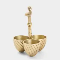 Менажница &laquo;Фламинго&raquo;, 14&times;14&times;21 см, алюминий