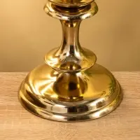 Подсвечник "Эйфория" алюминий 12х12х23 см Подсвечник "Эйфория" алюминий 12х12х23 см