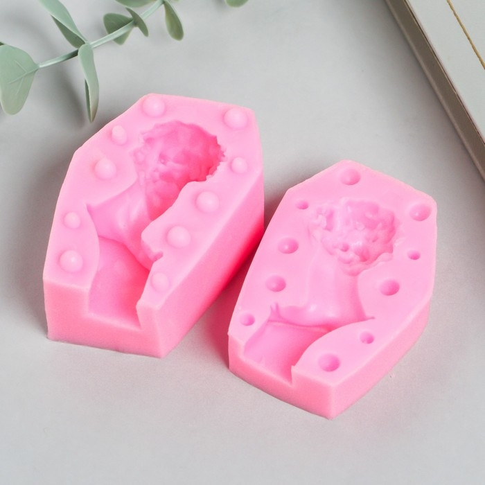 Молд силикон Молд силикон "Греческий бюст" набор 2 шт 5х5х6,5 см