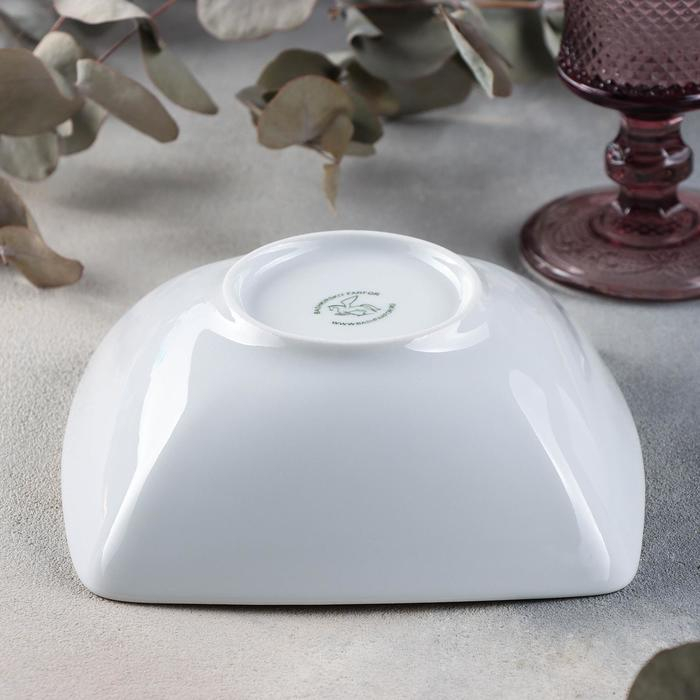 Салатник квадратный «Бельё», 600 мл Салатник квадратный «Бельё», 600 мл