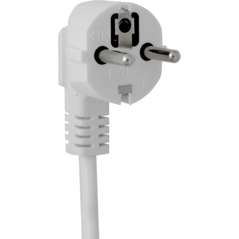 Сетевой фильтр PROGIX PG232 2р/5м/2,2кВт/10А заземление, белый, ПВС 3х0.75