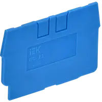ARMAFIX Заглушка для колодки клеммной CP 2,5мм2 синяя IEK