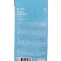 Ручка шариковая ErichKrause R=301 Spring Stick & Grip, узел 0.7 мм, синяя, резиновый упор, МИКС