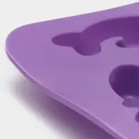 Форма для конфет и шоколада Доляна &laquo;Подводный мир&raquo;, силикон, 21&times;10&times;1 см, 15 ячеек (3&times;3.5 см), МИКС
