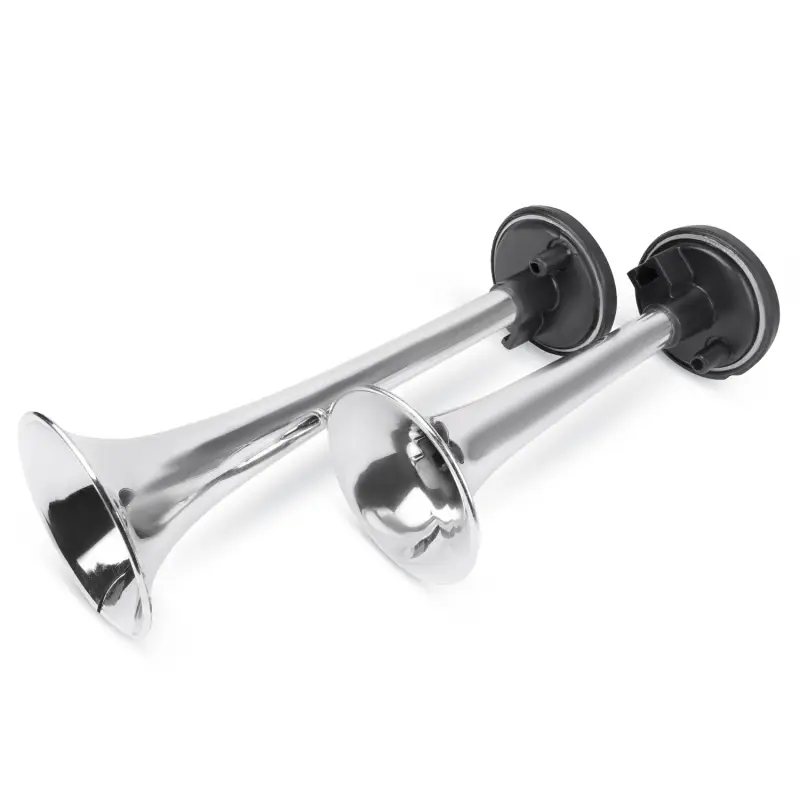 Сигнал автомобильный AVS HR 02 (2 шт. комплект) Хром