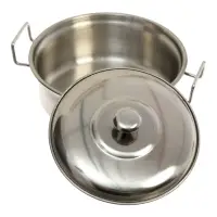 Набор металлической посуды "Вкусный ужин" 15 предметов