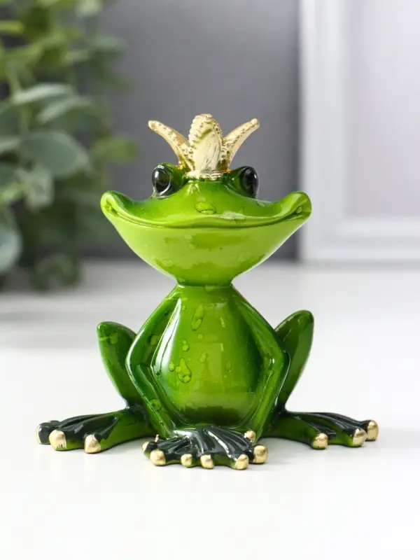 Сувенир полистоун лак "Царевна-лягушка" 8,8х5,5х8,5 см