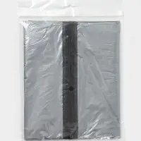 Чехол для одежды Доляна, 60&times;137 см, прозрачный, серый