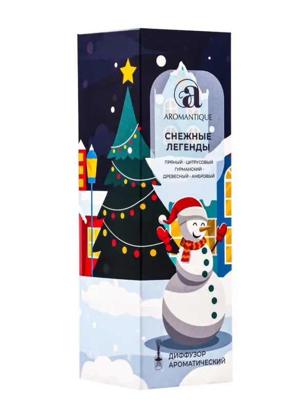 Диффузор ароматический Aromantique Диффузор ароматический Aromantique "СНЕЖНЫЕ ЛЕГЕНДЫ" 50 мл
