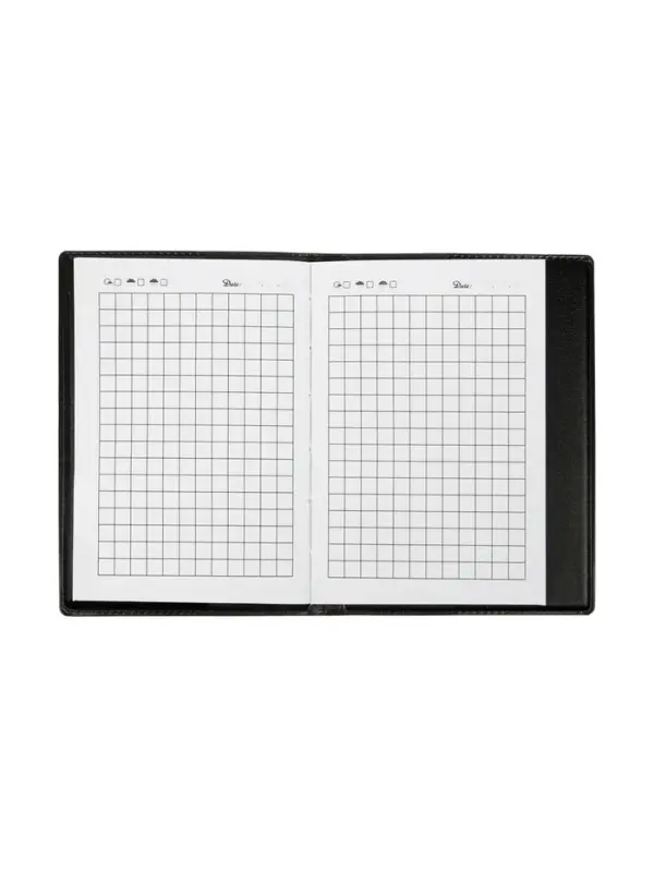 Набор записных книжек &laquo;Перо&raquo; в клетку, 2 штуки, А7, 70 листов, чёрные