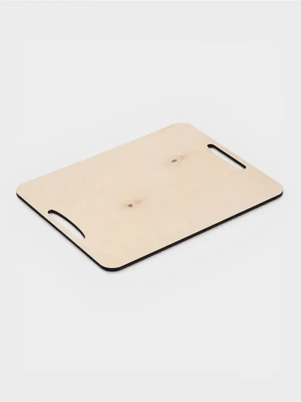 Доска разделочная с ручками Дарим Красиво &laquo;Гжель&raquo;, 36&times;28 см, дерево, голубая