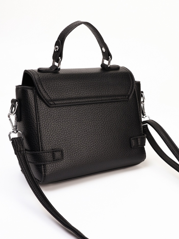 Сумка женская, 22*11*17, отд на молнии, длин ремень, черный Сумка женская, 22*11*17, отд на молнии, длин ремень, черный