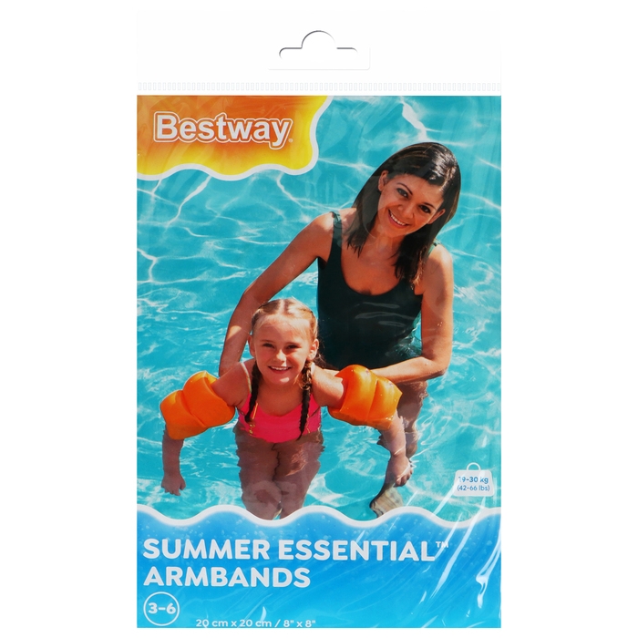 Нарукавники для плавания, 20 х 20 см, 3-6 лет, цвет МИКС, 32005 Bestway Нарукавники для плавания, 20 х 20 см, 3-6 лет, цвет МИКС, 32005 Bestway