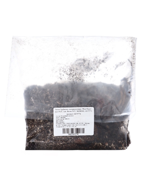 Лилии Трубчатые смотрящие вверх "Pink Planet", р-р 14/16, 2 шт, Весна 2025, ЭКОНОМ,