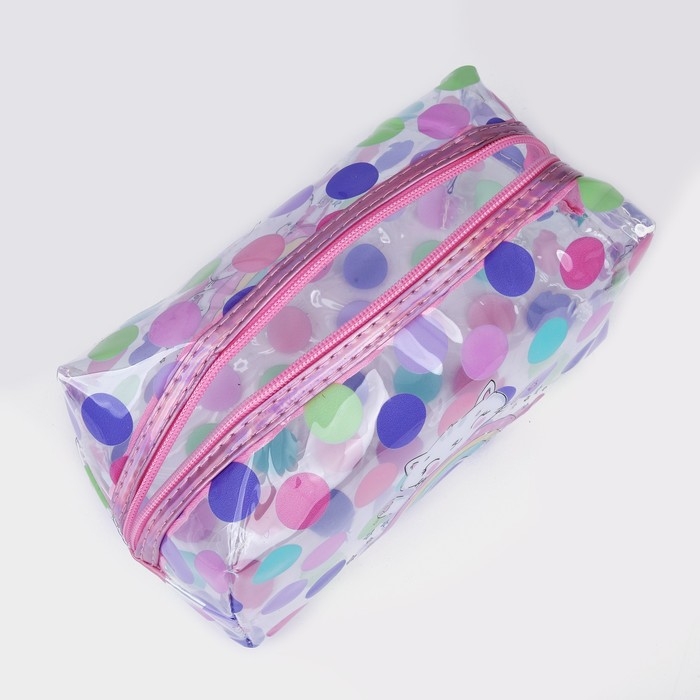 Набор косметичек для бассейна, 2 в 1, цвет розовый/разноцветный Набор косметичек для бассейна, 2 в 1, цвет розовый/разноцветный