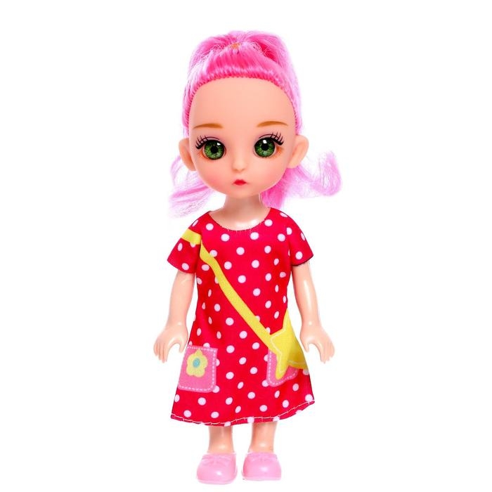 Кукла модная «Ася» в платье, МИКС Кукла модная «Ася» в платье, МИКС